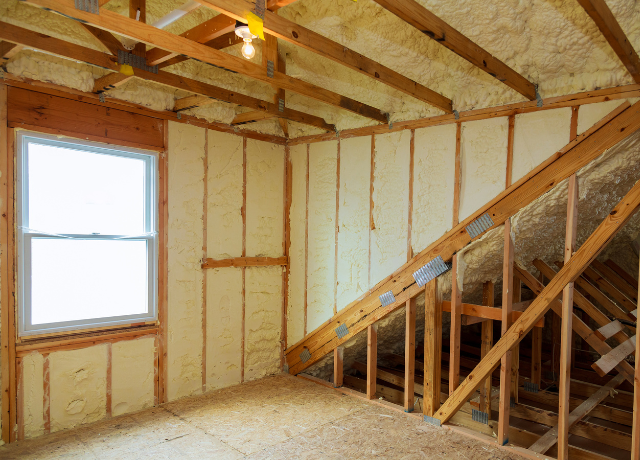improved indoor air quality with foam insulation